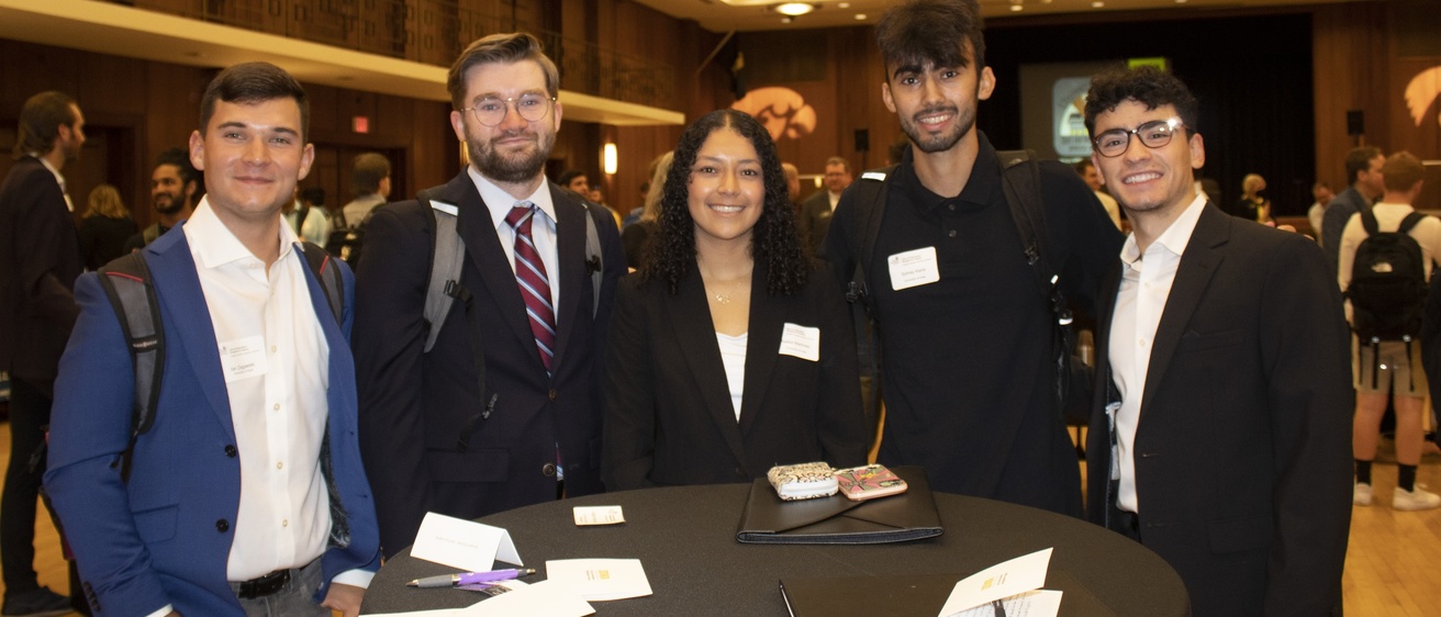 Students at Symposium